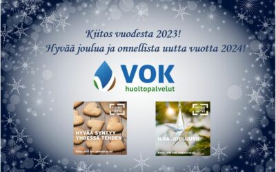 Kiitos vuodesta 2023! Hyvää joulua ja onnellista uutta vuotta 2024!